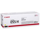 Canon 055HY 3017C002 toner originál, žltá (yellow), II. akosť kartónového obalu