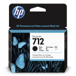 HP 3ED71A / HP 712 atrament originál, čierna (black)