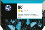 HP C4848A / HP 80 atrament originál, žltá (yellow)