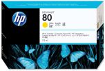 HP C4873A / HP 80 atrament originál, žltá (yellow)