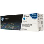 HP CC531A / HP 304A toner originál, azúrová (cyan)