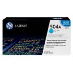 HP CE251A / HP 504A toner originál, azúrová (cyan), II. akosť kartónového obalu