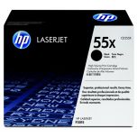 HP CE255X / HP 55X toner originál, čierna (black)
