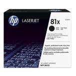 HP CF281X / HP 81X toner originál, čierna (black), II. akosť kartónového obalu