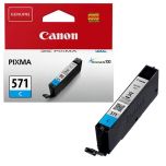 Canon CLI571C 0386C001 atrament originál, azúrová (cyan)