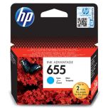 HP CZ110AE / HP 655 atrament originál, azúrová (cyan)