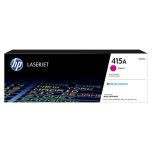 HP W2033A / HP 415A toner originál, purpurová (magenta), II. akosť kartónového obalu