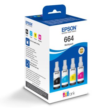 Canon T6646 C13T66464A atrament originál, CMYK